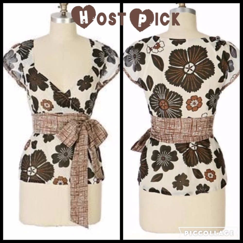 Anthropologie Edme & Esyllte Echo Park Blouse